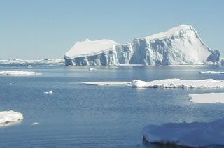 An iceburg in the Southern Ocean