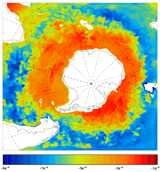 FOAM salinity at 995.5 m for 01 September 2006