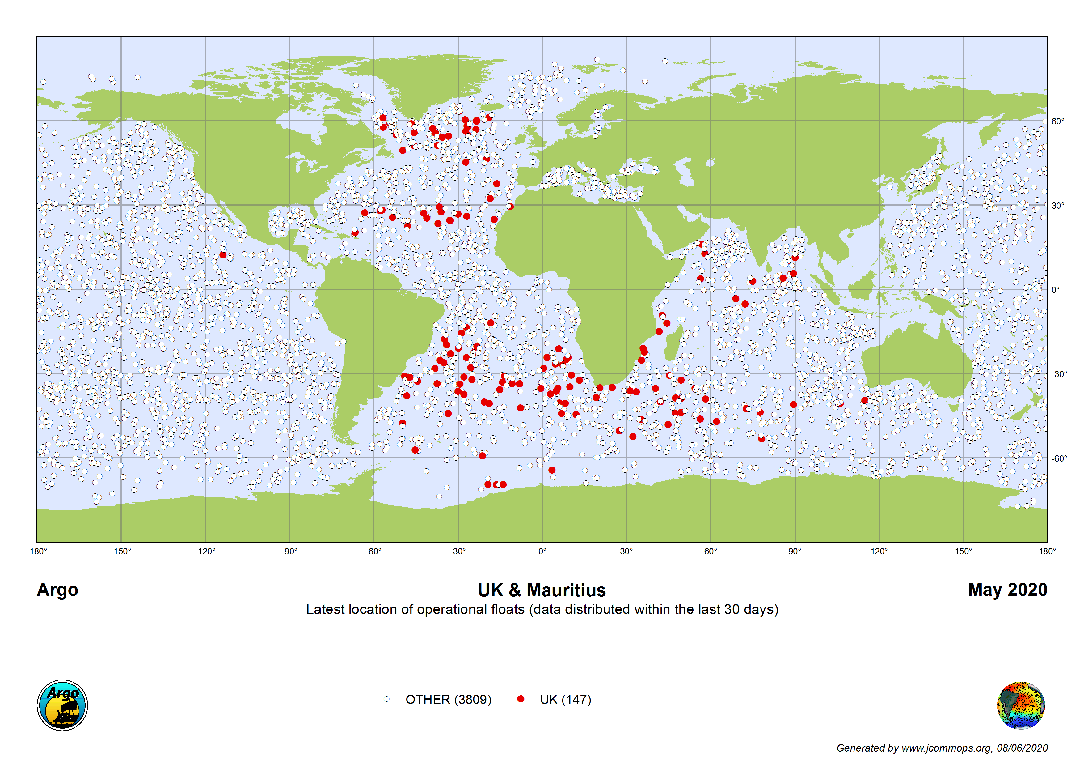 Status of the international Argo array