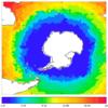 FOAM potential temperature for 01 July 2004