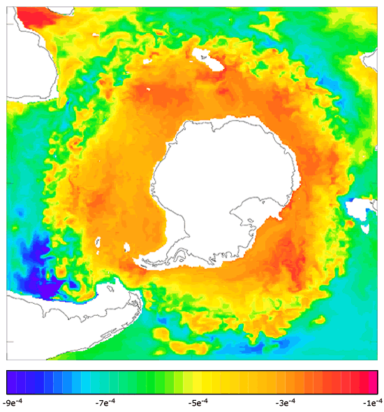 FOAM salinity at 995.5 m for 01 September 2004