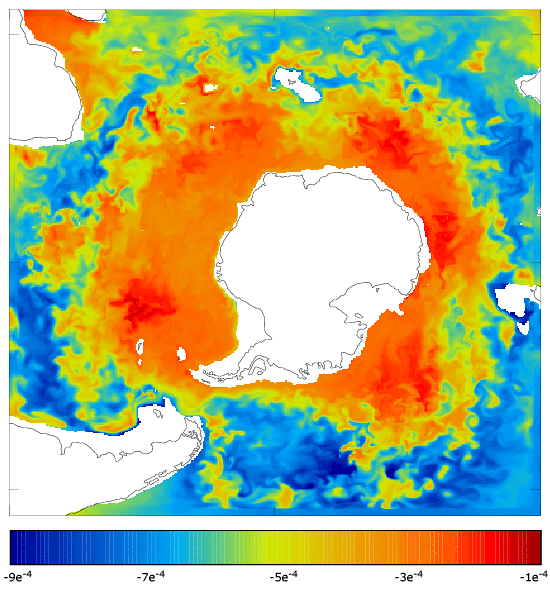 FOAM salinity at 995.5 m for 01 September 2005