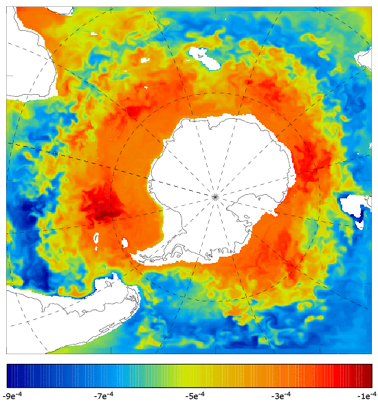 FOAM salinity at 995.5 m for 01 November 2005