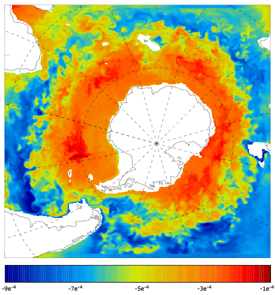 FOAM salinity at 995.5 m for 01 January 2006