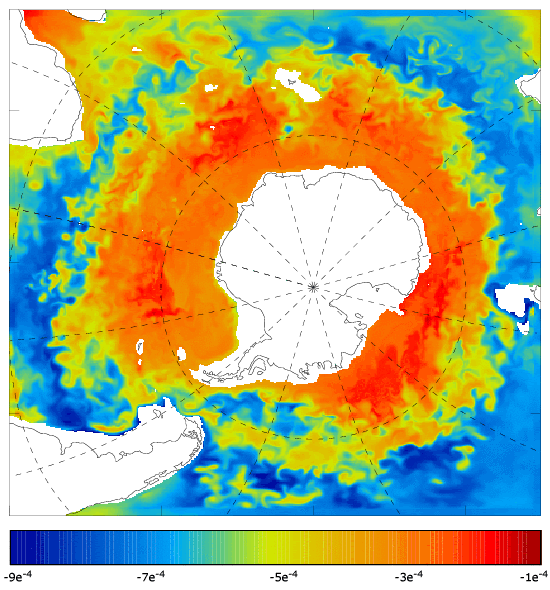 FOAM salinity at 995.5 m for 01 February 2006