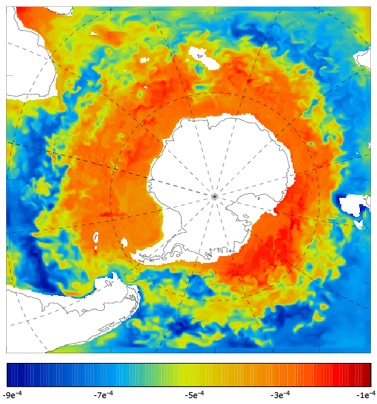 FOAM salinity at 995.5 m for 01 March 2006