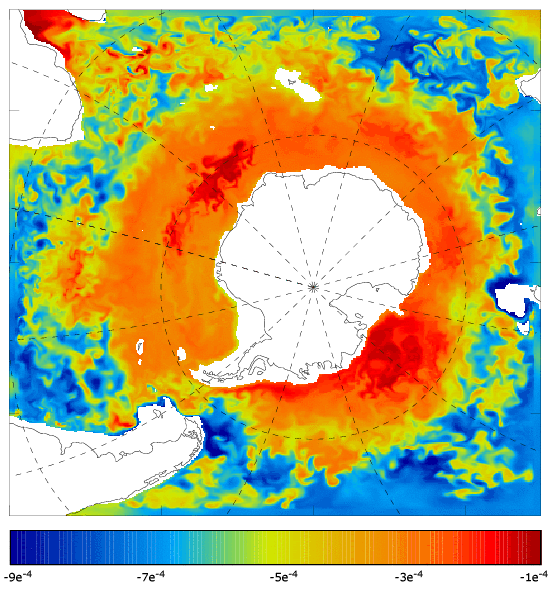 FOAM salinity at 995.5 m for 01 June 2007