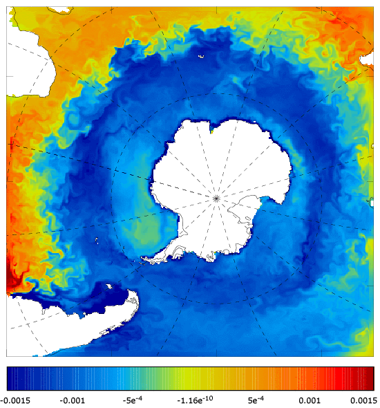 FOAM salinity at 5 m for 01 September 2007