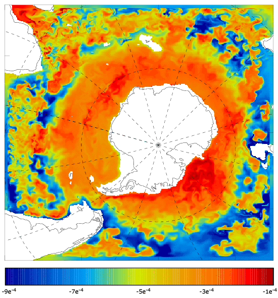 FOAM salinity at 995.5 m for 01 September 2007