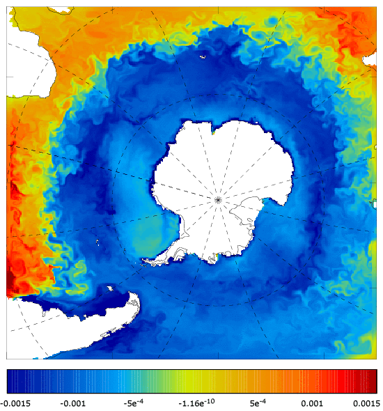 FOAM salinity at 5 m for 01 November 2007