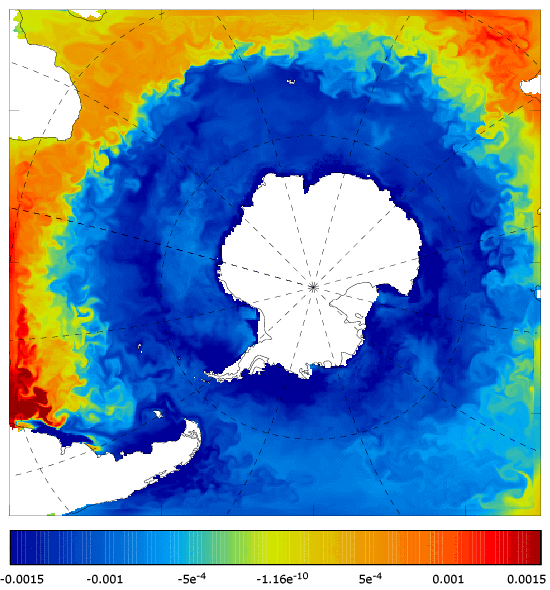 FOAM salinity at 5 m for 01 February 2008