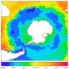 FOAM salinity for 01 July 2004