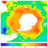 FOAM salinity for 01 August 2004