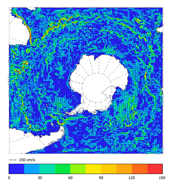 FOAM velocity at 5 m for 01 November 2005