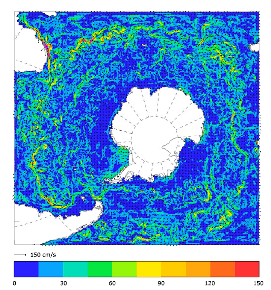 FOAM velocity at 5 m for 01 March 2006