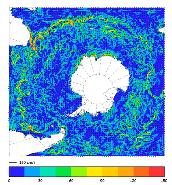 FOAM velocity at 5 m for 01 June 2006