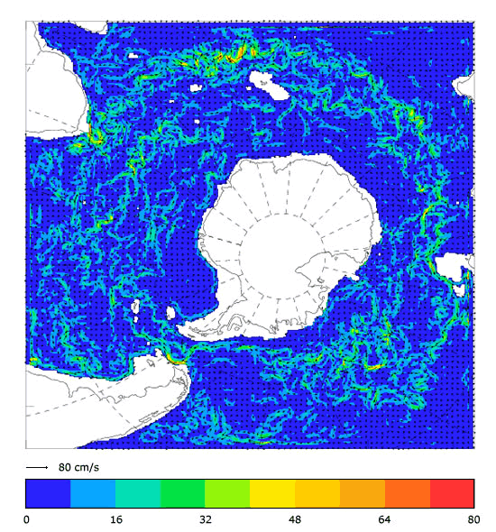 FOAM velocity at 995.5 m for 01 September 2006