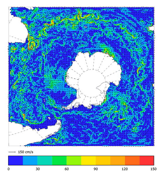 FOAM velocity at 5 m for 01 October 2006