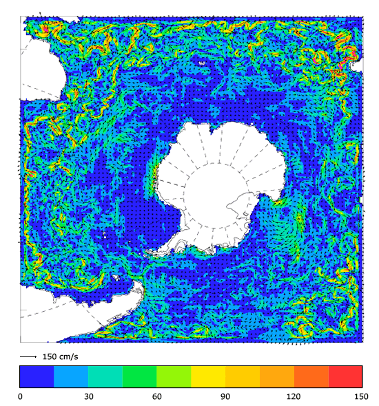 FOAM velocity at 5 m for 01 September 2007