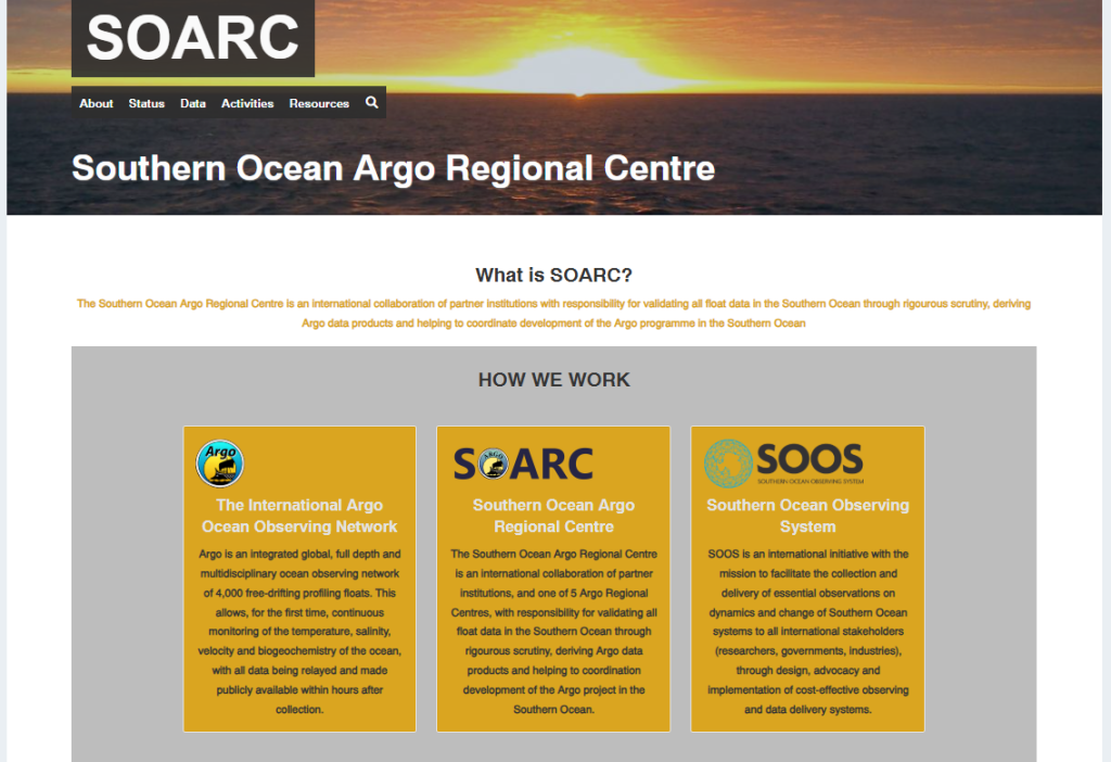 SOARC - https://soarc.aq/